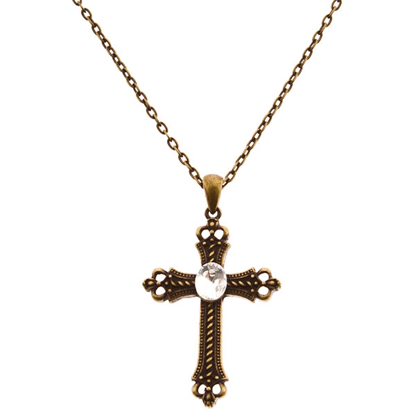Wholesale necklace gold chain cross