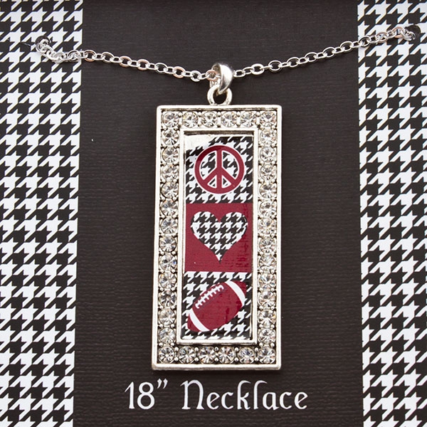Wholesale inch silver toned necklace inch silver toned rectangle pendant hounds