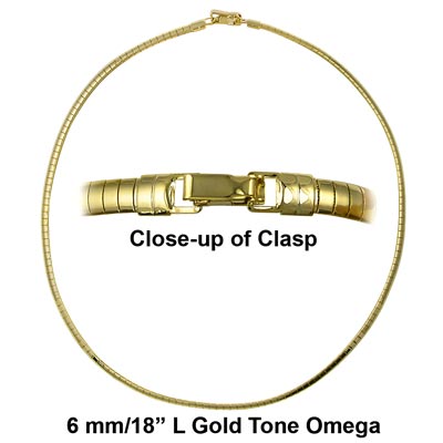 Wholesale gold Fashion Omega Necklace Approx mm