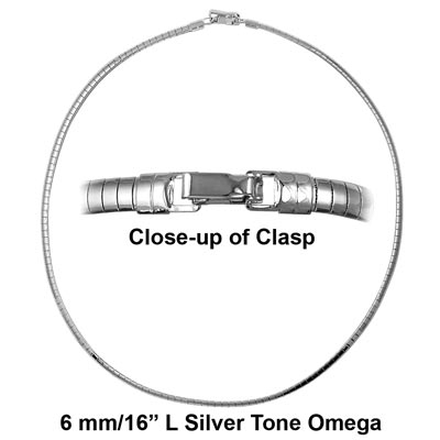 Wholesale silver Fashion Omega Necklace Approx mm