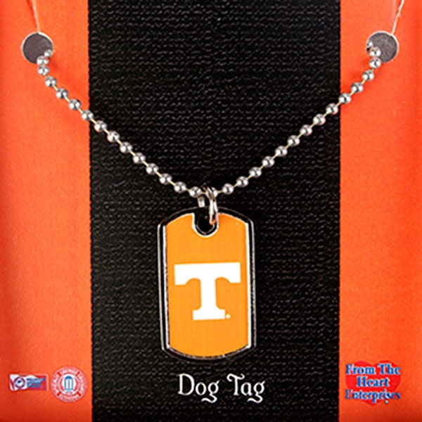 Wholesale officially Licensed Collegiate Product University Tennessee Dog Tag Ne