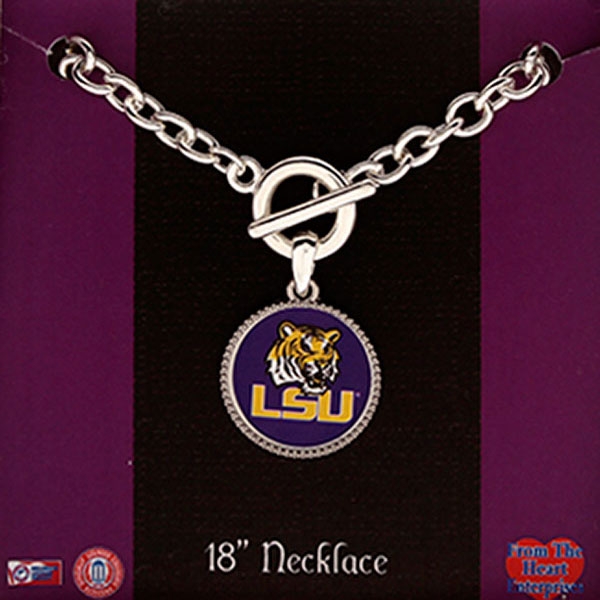 Wholesale officially Licensed Collegiate Product Louisiana State University Neck