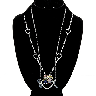 Wholesale teacher Eyeglass ID Holder Necklace Girl Boy Lead Compliant Necklace A