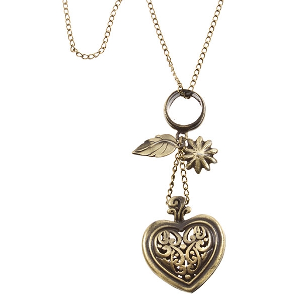 Wholesale inch antique gold chain fast dainty circle gold three stunning charms