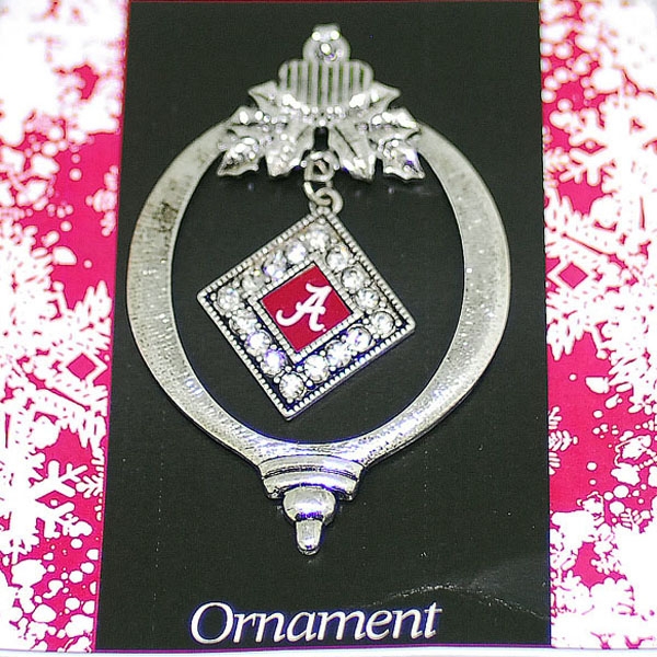 Wholesale bama Fans decorate Christmas tree year pewter Christmas Ball ornament