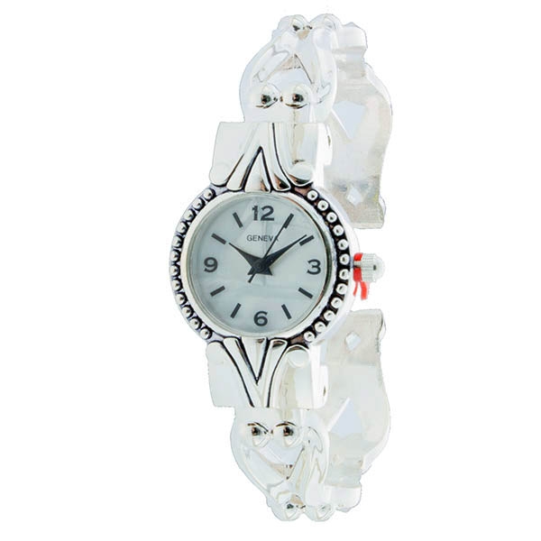 Wholesale silver hinge watch round
