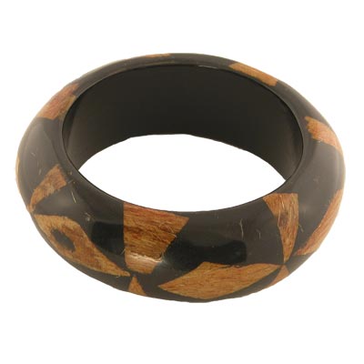 Wholesale wooden fashion bracelet light wood pattern Approx mm W