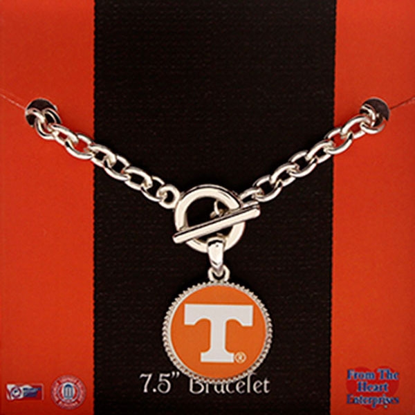 Wholesale officially Licensed Collegiate Product University Tennessee Bracelet P