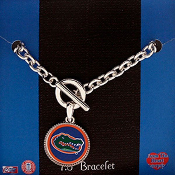 Wholesale officially Licensed Collegiate Product University Florida Bracelet Pol