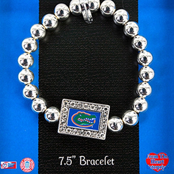 Wholesale officially Licensed Collegiate Product University Florida Bracelet Pol