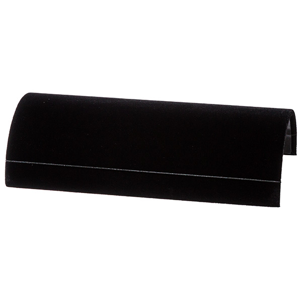 Wholesale black Velvet Finish Half Round Multi Bracelet Display May also be used