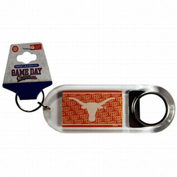 Enjoy a classic soda by using your Texas bottle opener keychain. This is an awesome stocking