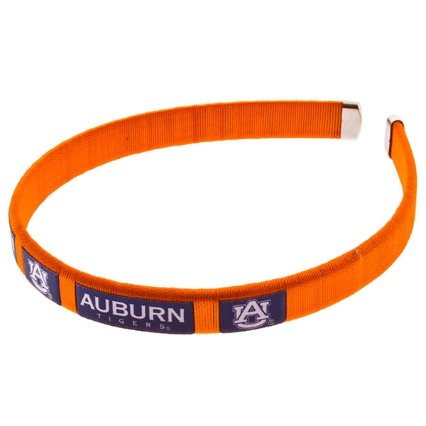 Wholesale inch orange spirit headband Auburn University logo