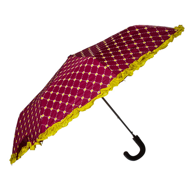 Wholesale uMBRELLA MAROON YELLOW