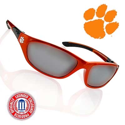 Wholesale gold Frame Sunglasses Officially Licensed Clemson University
