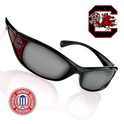 Wholesale burgundy Red Frame Sunglasses Officially Licensed University South Car