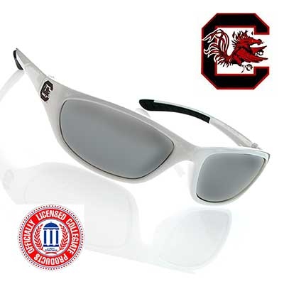 Wholesale white Frame Sunglasses Officially Licensed University South Carolina L
