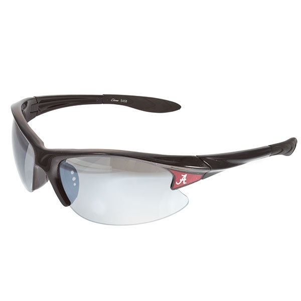 Wholesale black rimless Alabama sunglasses