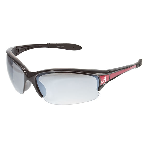 Wholesale black rimless licensed Alabama sunglasses Alabama script sides