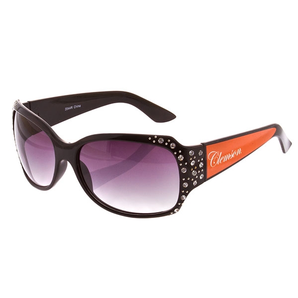 Wholesale black Frame Officially Licensed Clemson Logo Jewels Edge